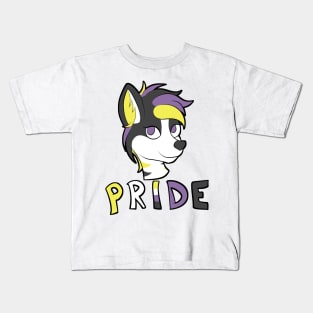 Copia de Bi Pride - Furry Mascot Kids T-Shirt